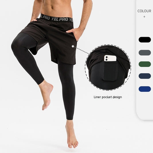 Men's Quick Drying High Elastic Tight Pants