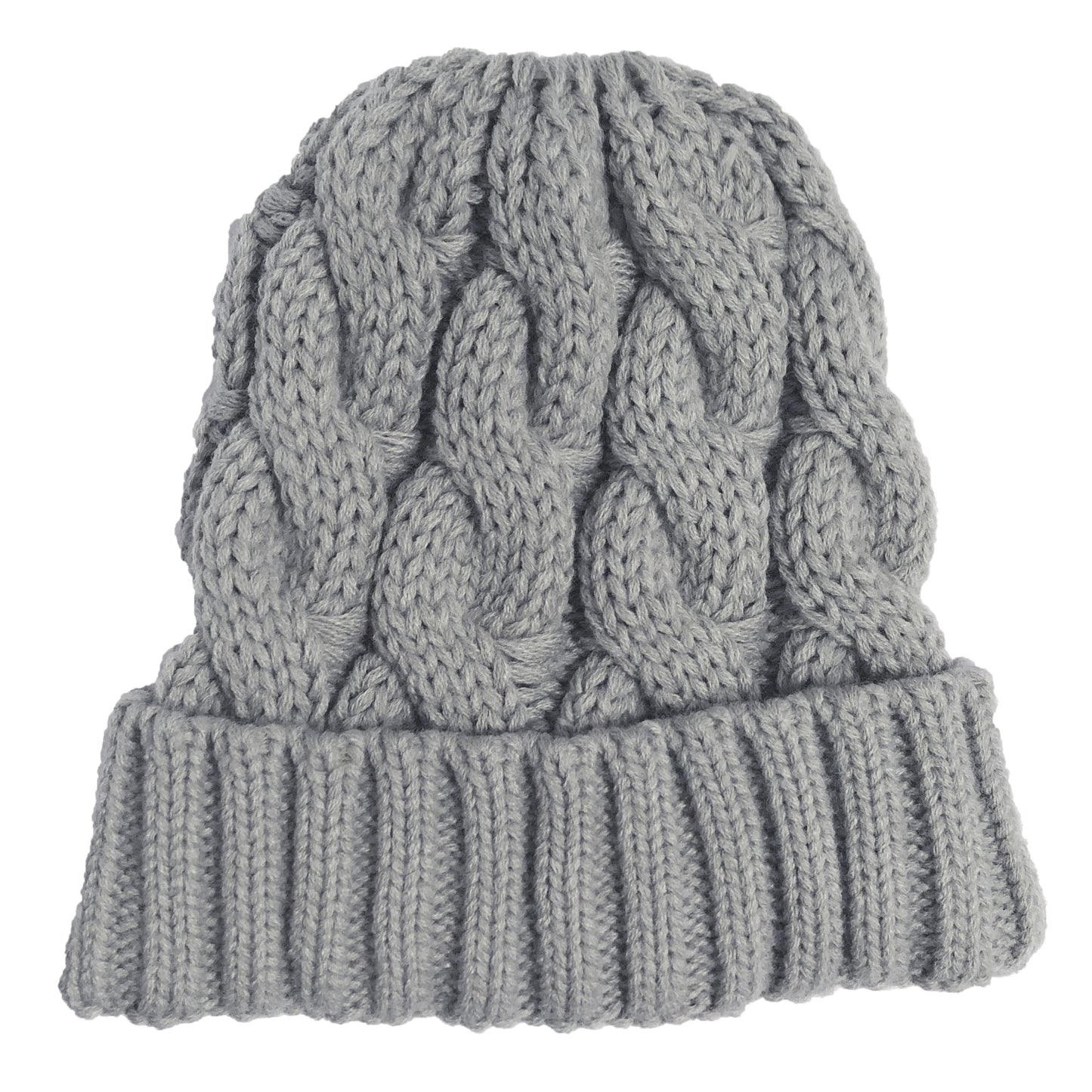 Trendy Curled Monochrome Wool Thermal Hat