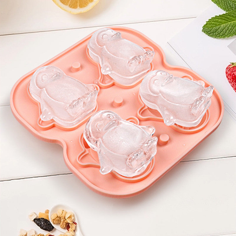 Penguin Silicone Ice Cube Mold Animal