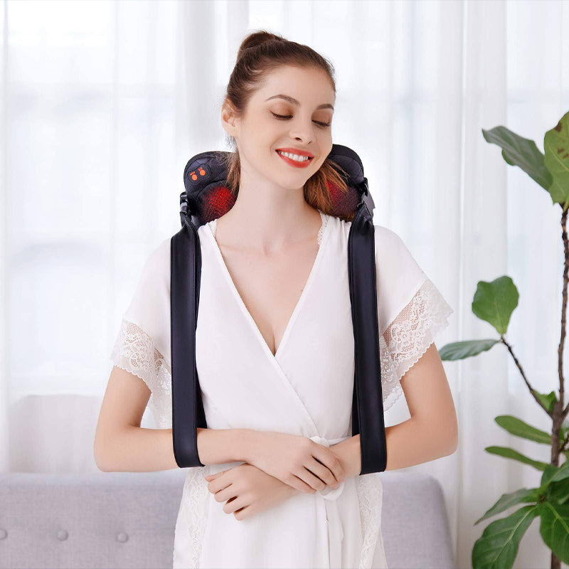 Multifunctional Shiatsu Neck, Back and Shoulder Electric Kneading  Smart  Massager