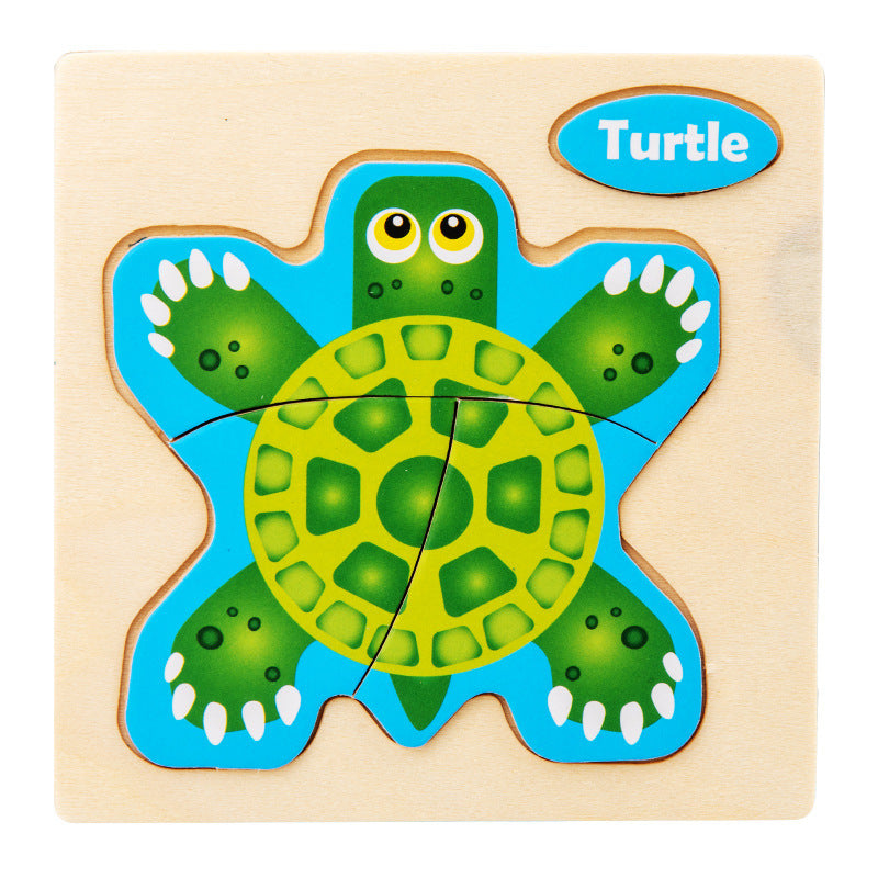 Three-dimensional Cartoon Pattern Puzzle Toy