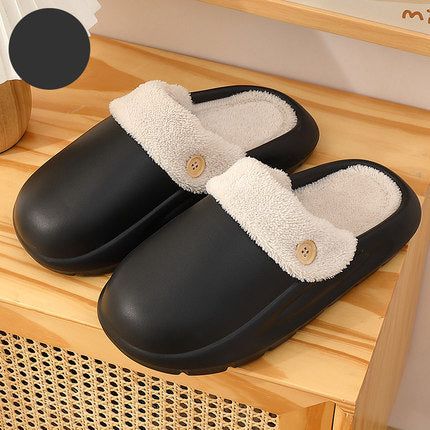 WashNCozy: Winter warm house shoes with detachable washable feature for women.