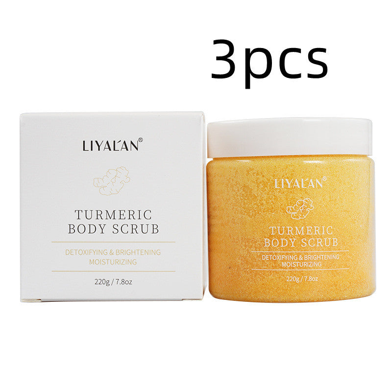 Turmeric Facial Scrub 220g Softening Cutin Reduces Dull And Tender Skin Body Care Facial Scrub