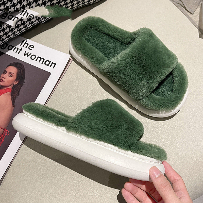 CuteCozies: Cotton slippers for a cozy bedroom in autumn and winter.