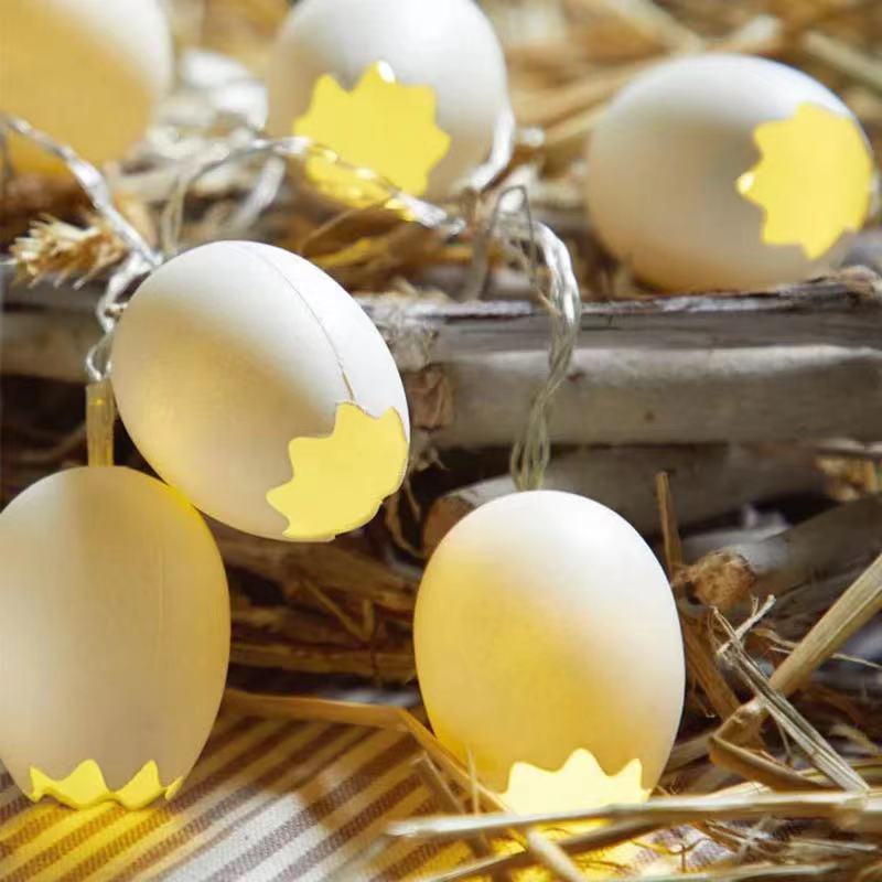 Easter Broken Shell Egg String Lights