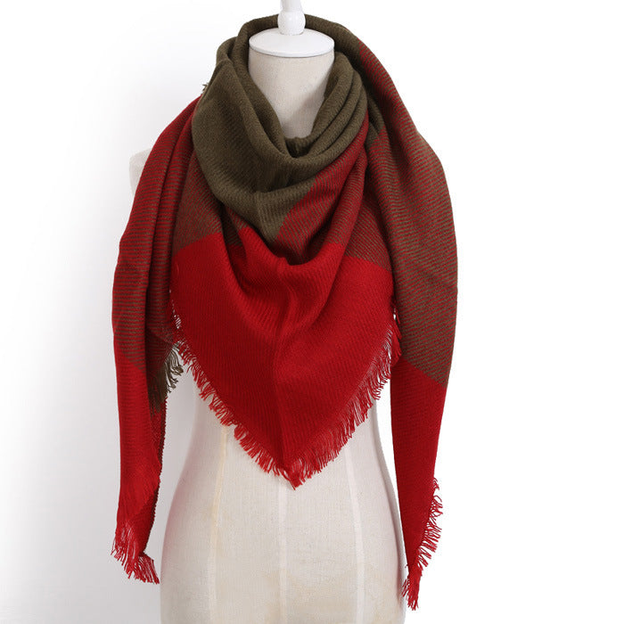 Winter Scarf Women's Cashmere Triangle