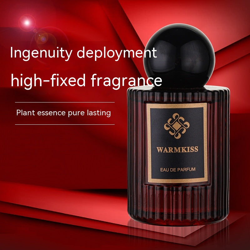 Embrace WarmKiss: Essence Elysium's Women's Long-lasting Natural Light Perfume.