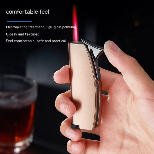 Creative Lighter Windproof Direct Gas Red Flame Cigarette Creative