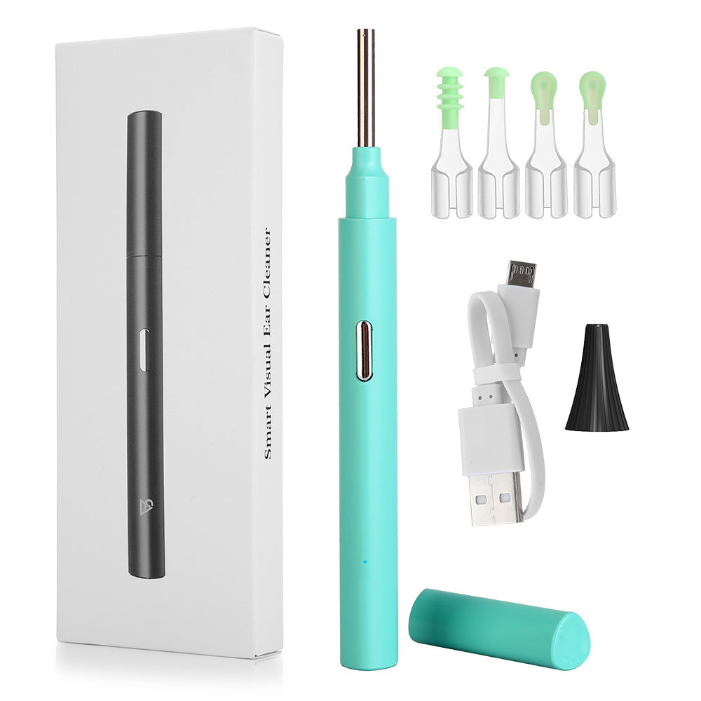 Visual Otoscope HD Ear Pick Picking Endoscope Earwax Cleaning Intelligent Earpick