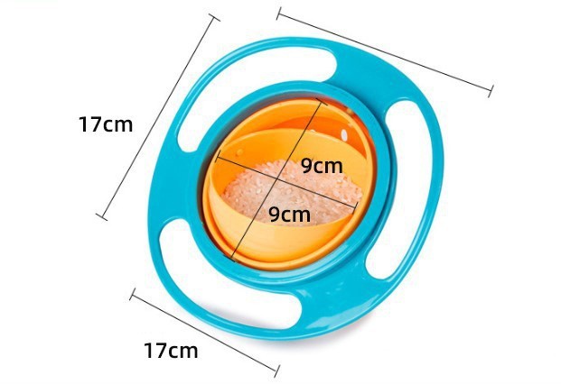 Practical Design Children's Rotating Balance Bowl