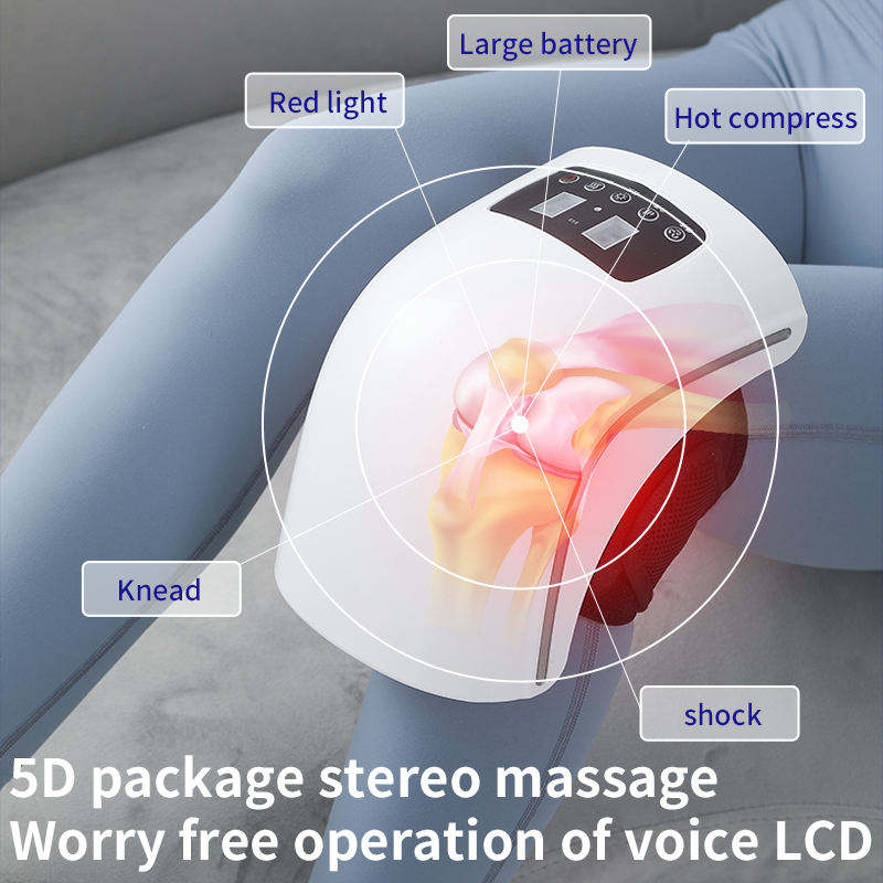 Knee Laser Massager  Heated Knee Massager Machine Knee Massager Pain Relief Treatment