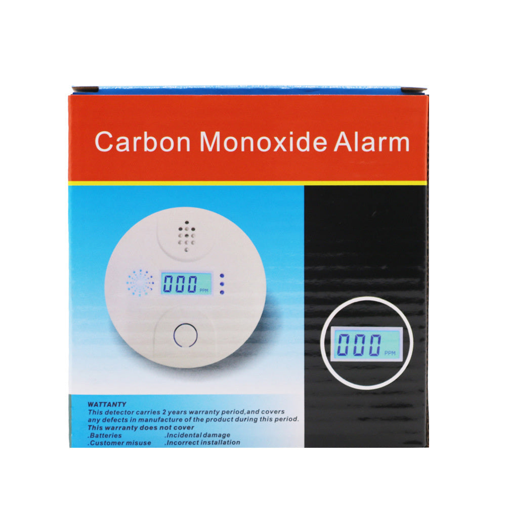 Household Digital Display Carbon Monoxide Alarm Smart Gas Leak Detector Alert