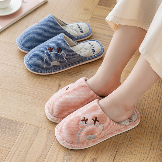 LinenLoungers: Couples' bedroom slippers, the perfect house shoes for comfort.