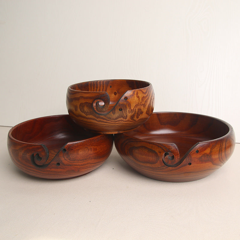 Wooden Wool Bowl Sour Jujube Creative Storage Fruit Plate