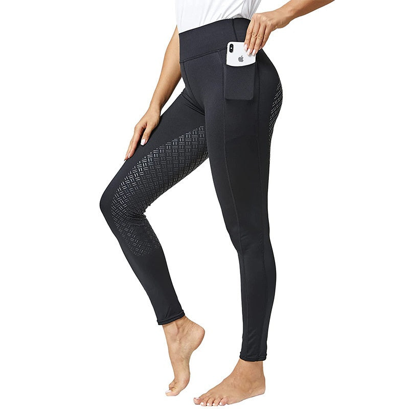 Women's Equestrian Epoxy Non-slip Tights