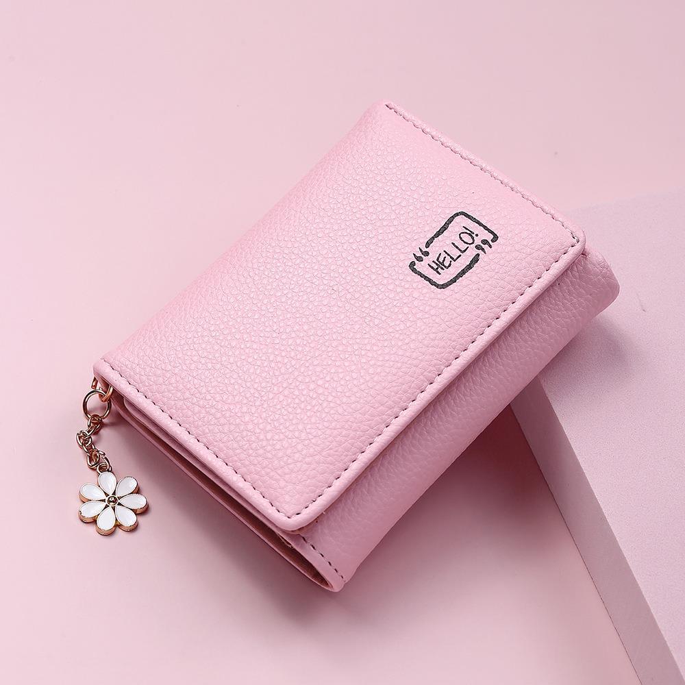 Women's Simple Folding Cute Zero Wallet