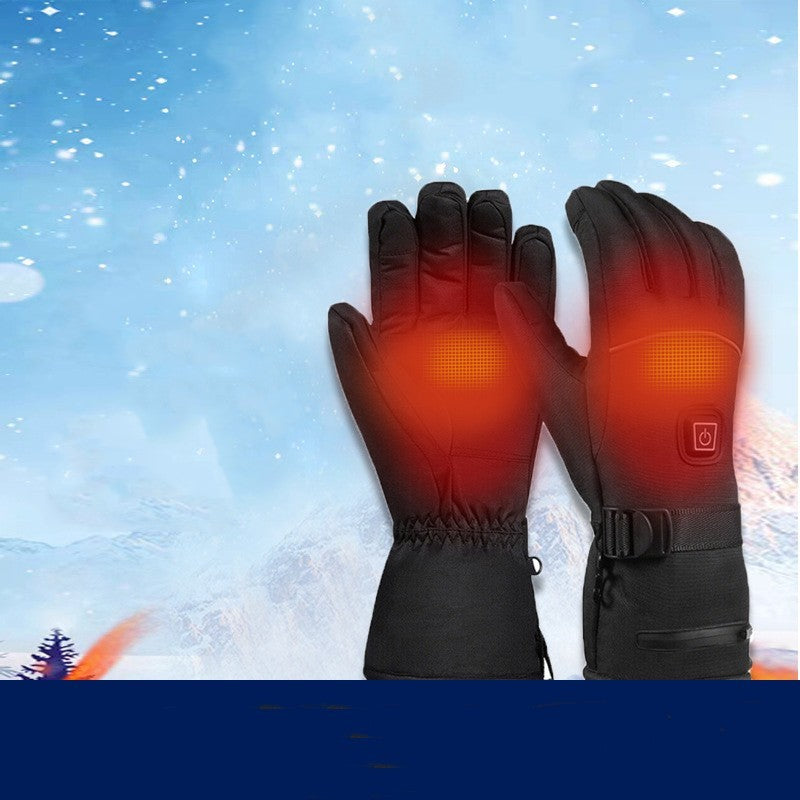 Thickened Warm Electric Heating Gloves