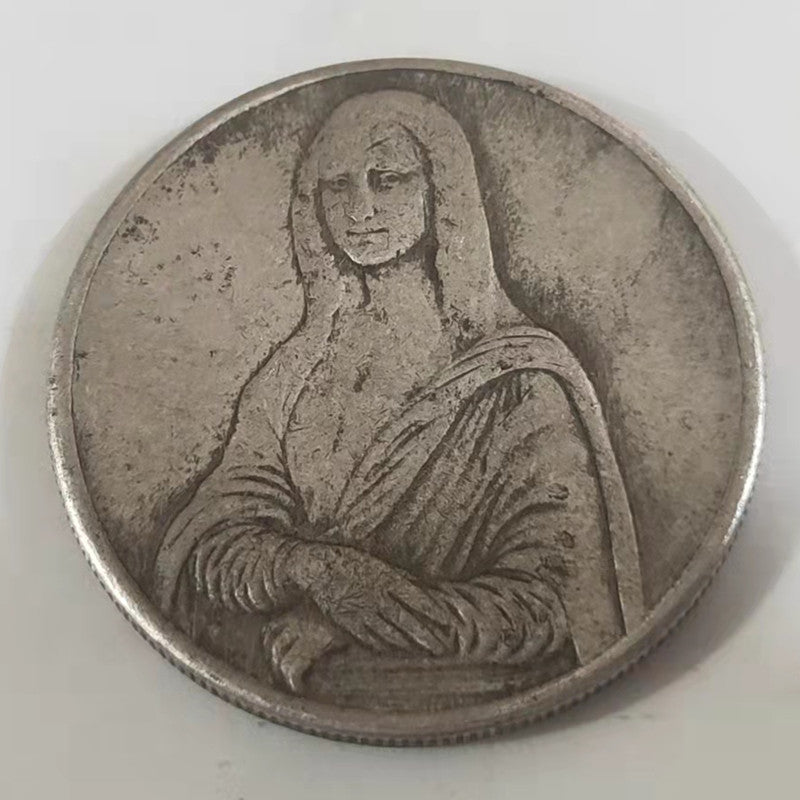 Fashion Simple Old Silver Coin Antique