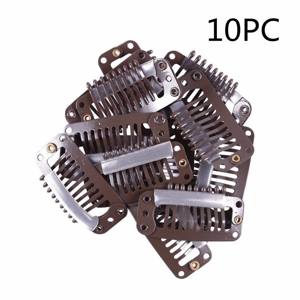 Stainless steel wig clip