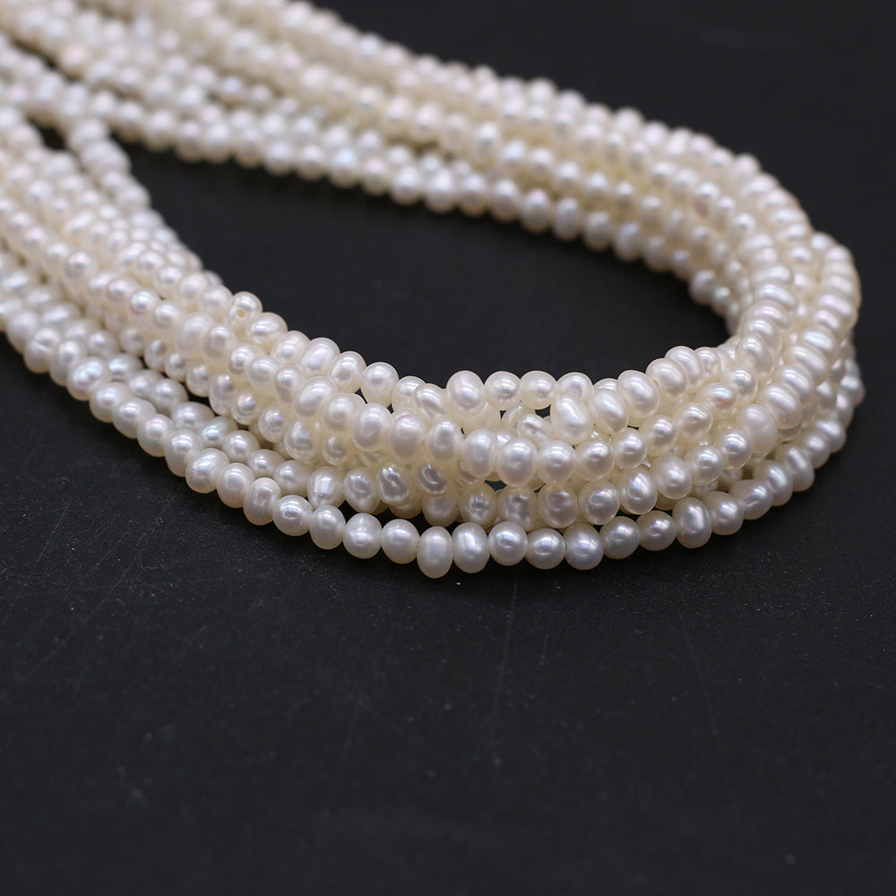 Natural Freshwater Pearl Nearly Circular 3A Punch