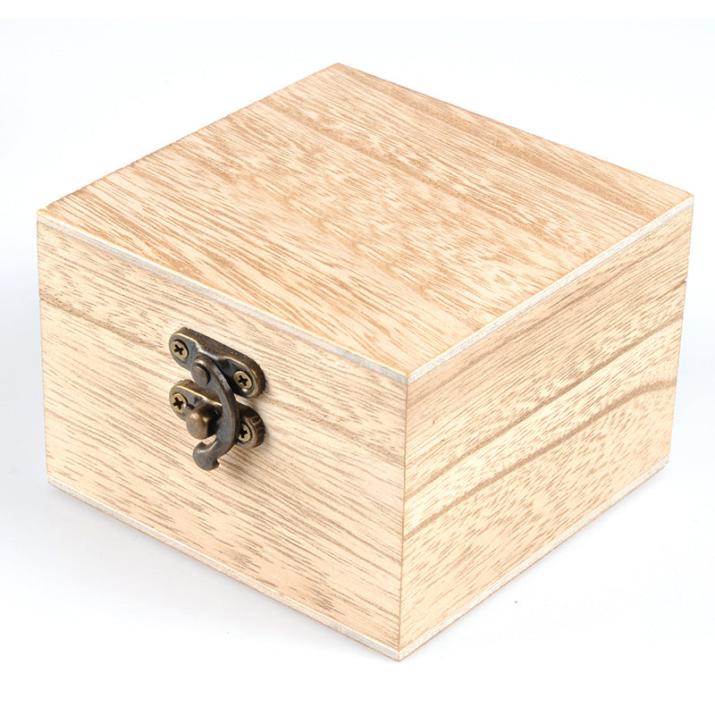 Uhrenbox aus Holz, Geschenkbox aus Paulownia-Holz, hochwertige Holzbox