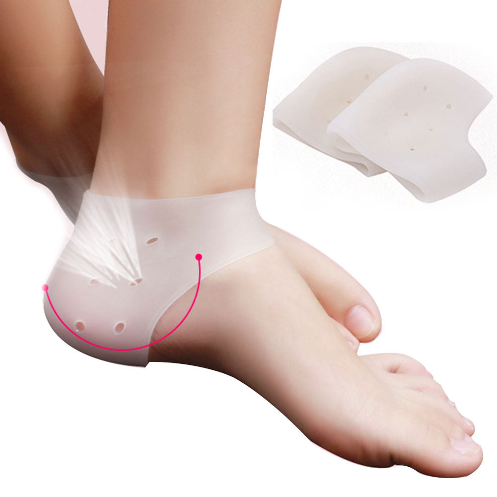 Silicone heel protector