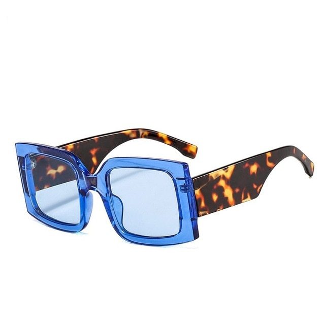 Large-frame  colorful sunglasses for men and women