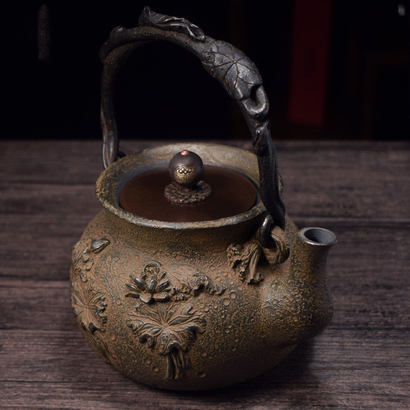 Japanese Home Furnishing Cast Iron Teapot Gift Handmade Iron Teapot Teapot