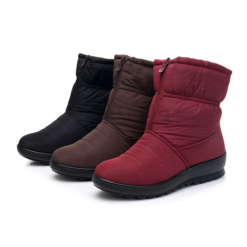 Winterstiefel Damenschuhe dicke Damen Schneestiefel