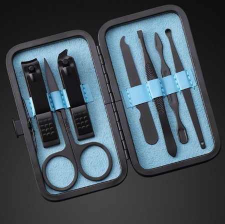 7 Nagelknipser Nagel Maniküre Set Messer Augenbrauen Set Funktion Maniküre Maniküre Kit