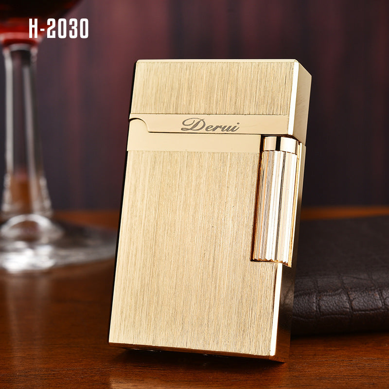 Simple Home Metal Sideslip Gas Lighter