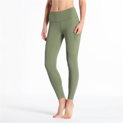 Bedruckte Stretch-Yogahose Jogginghose