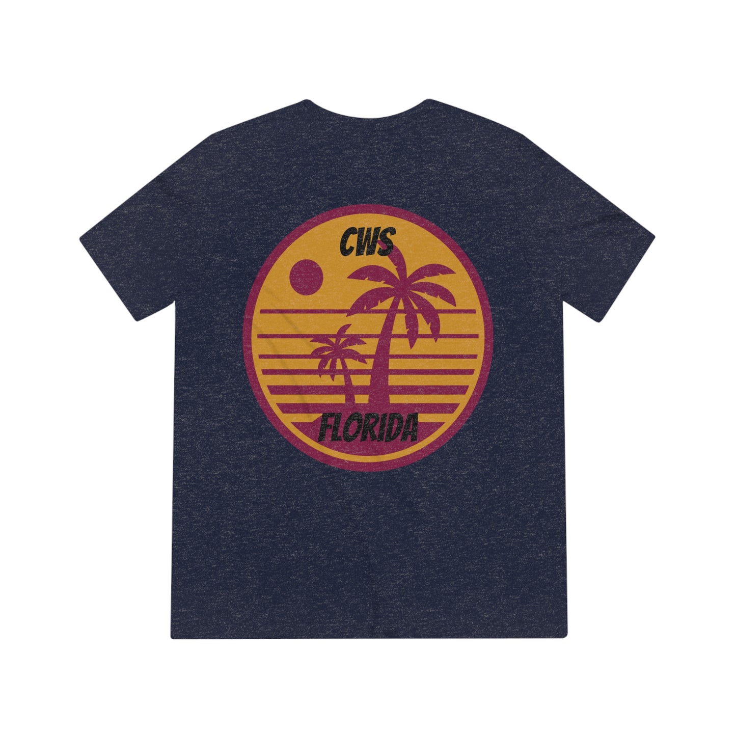 CWS Florida Unisex Triblend Tee By Cozy Winter Store