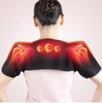 Self-heating shoulder pads