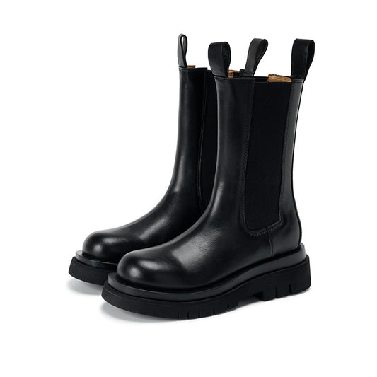 DocStride's BritSoft Leather Martin Boots