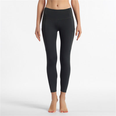 Bedruckte Stretch-Yogahose Jogginghose