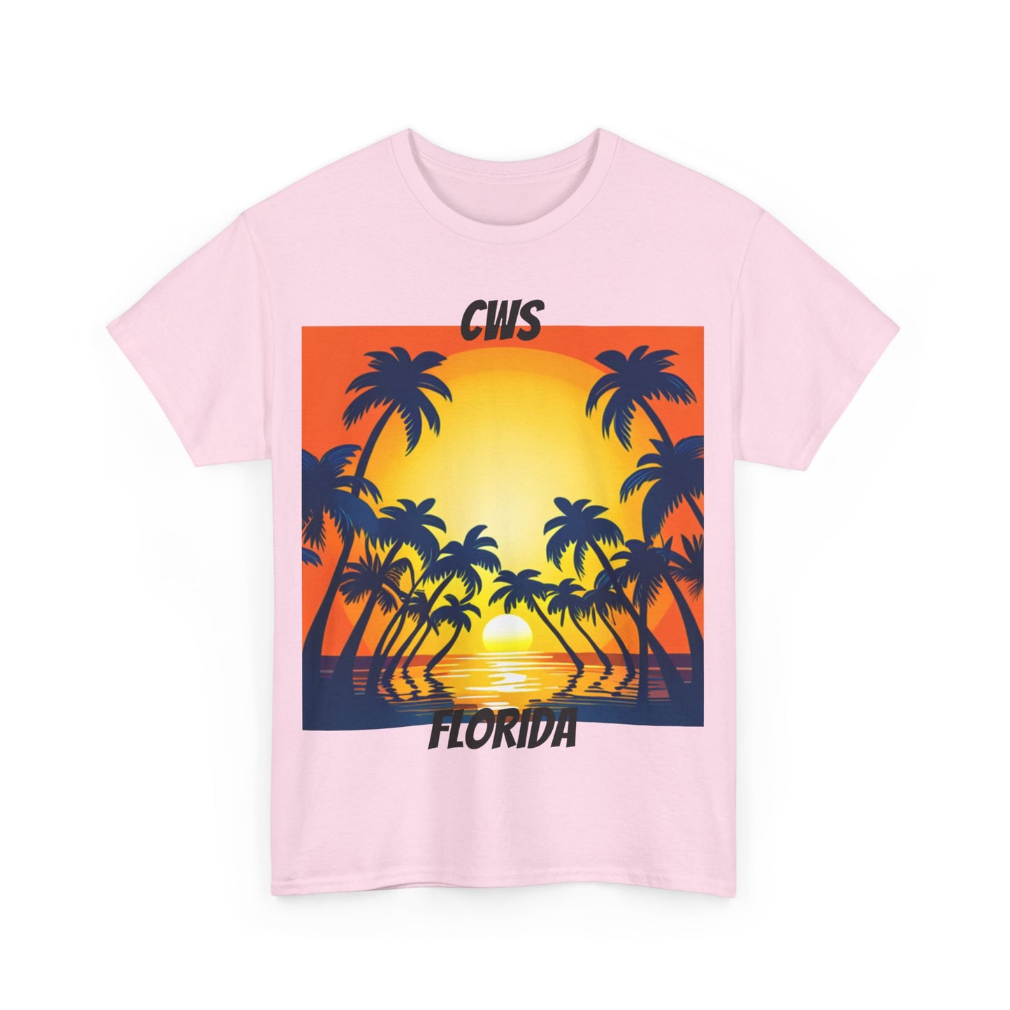 CWS Florida Unisex-T-Shirt aus schwerer Baumwolle von Cozy Winter Store (Versand nur innerhalb der USA)