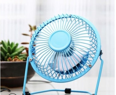 Four Inch Mini USB Iron Aluminum Leaf Office Computer Coolingquiet Fan