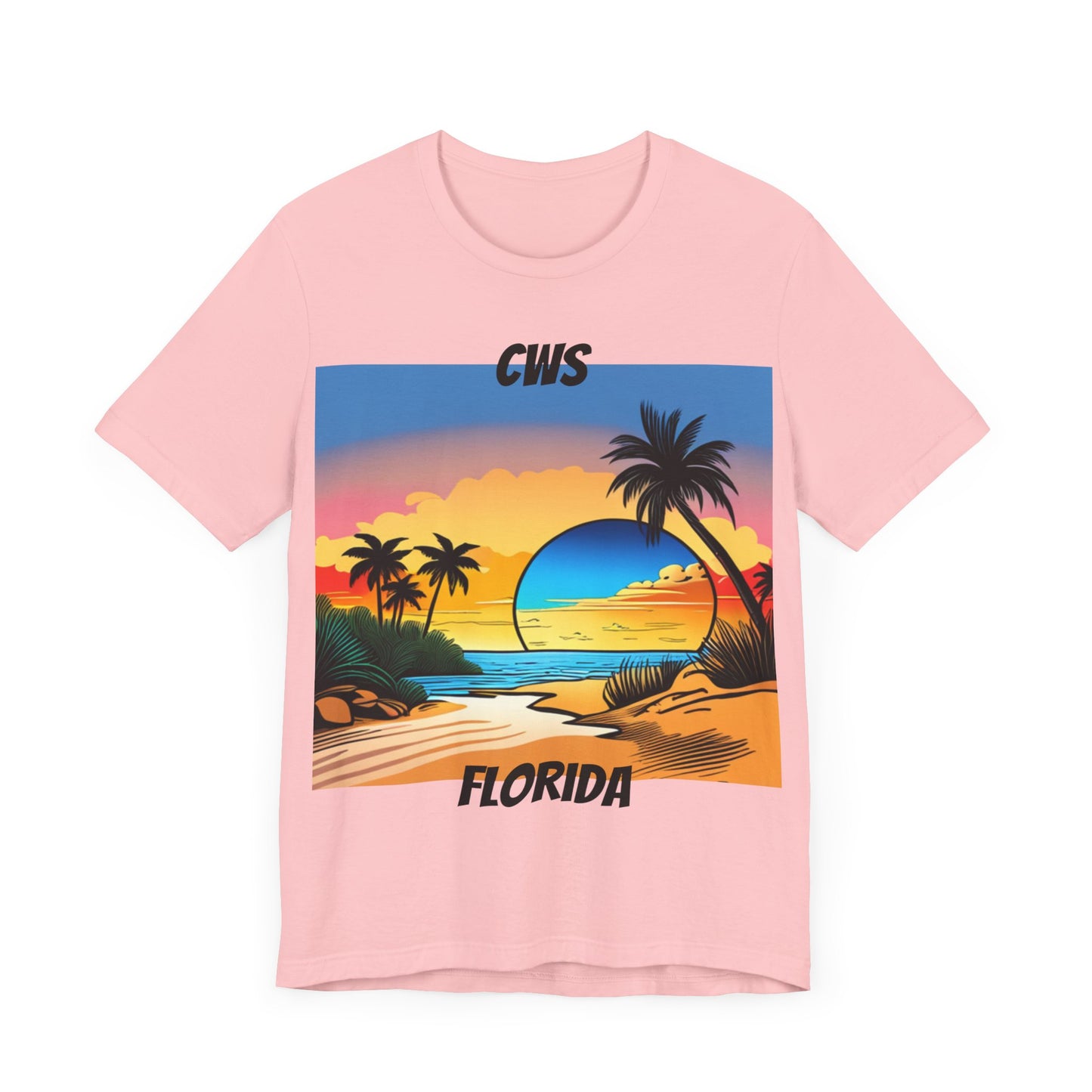 CWS Florida Unisex Jersey Short Sleeve Tee By Cozy Winter Store (ships within USA only)