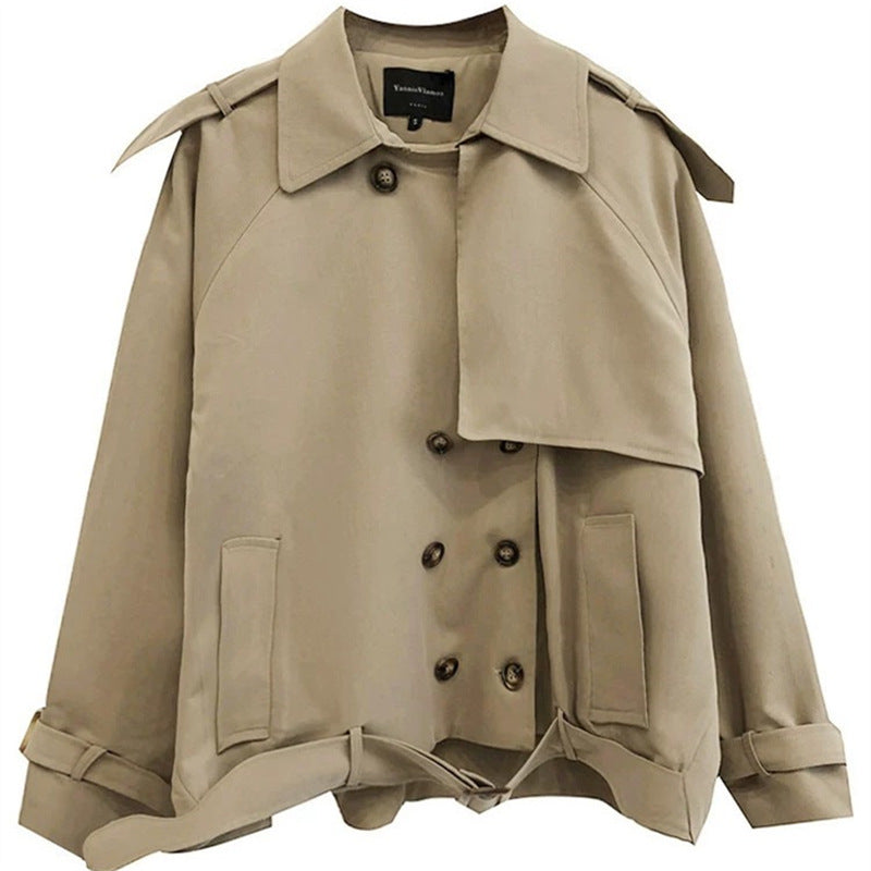 Kurzer Trenchcoat für Damen 