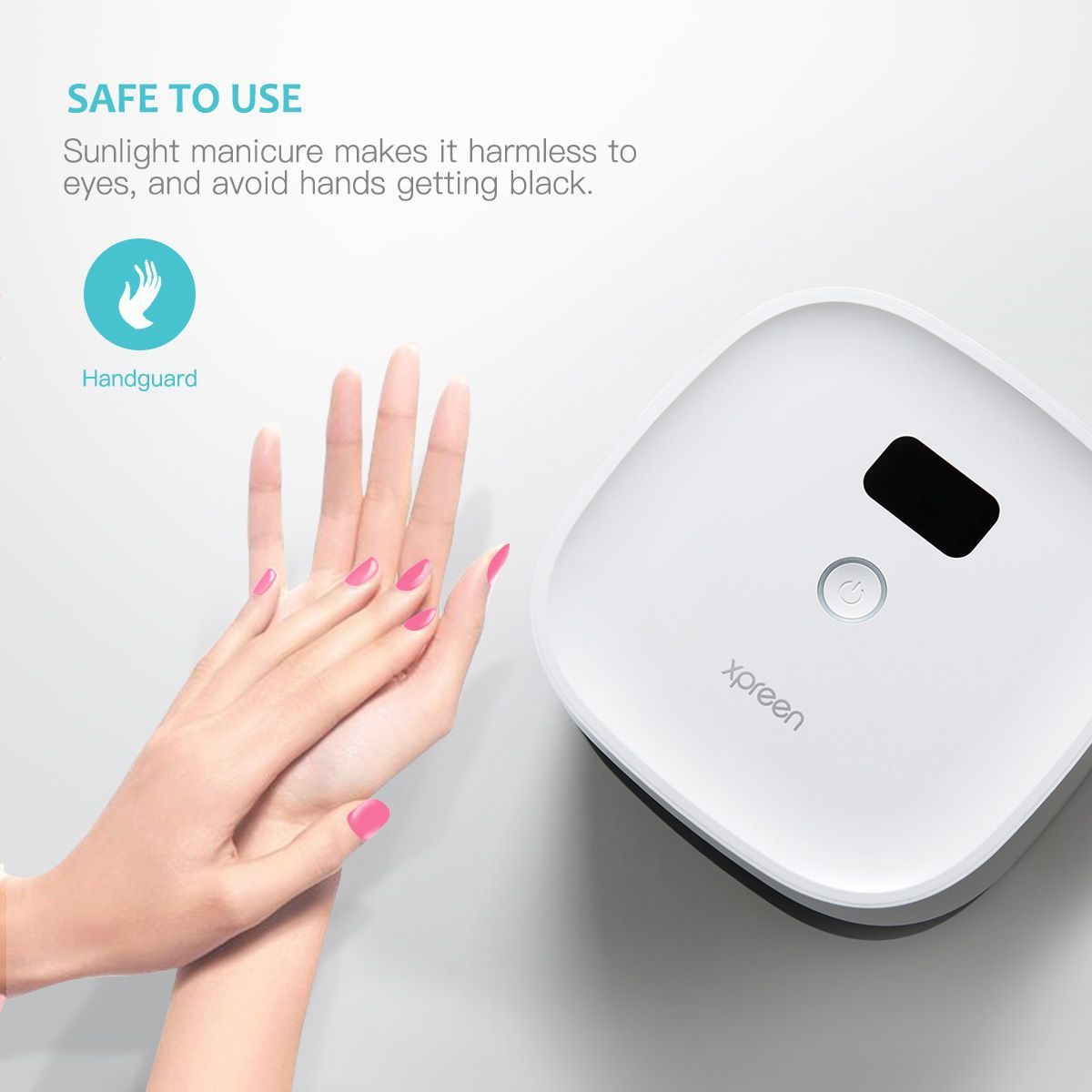 Wireless charging nail phototherapy machine