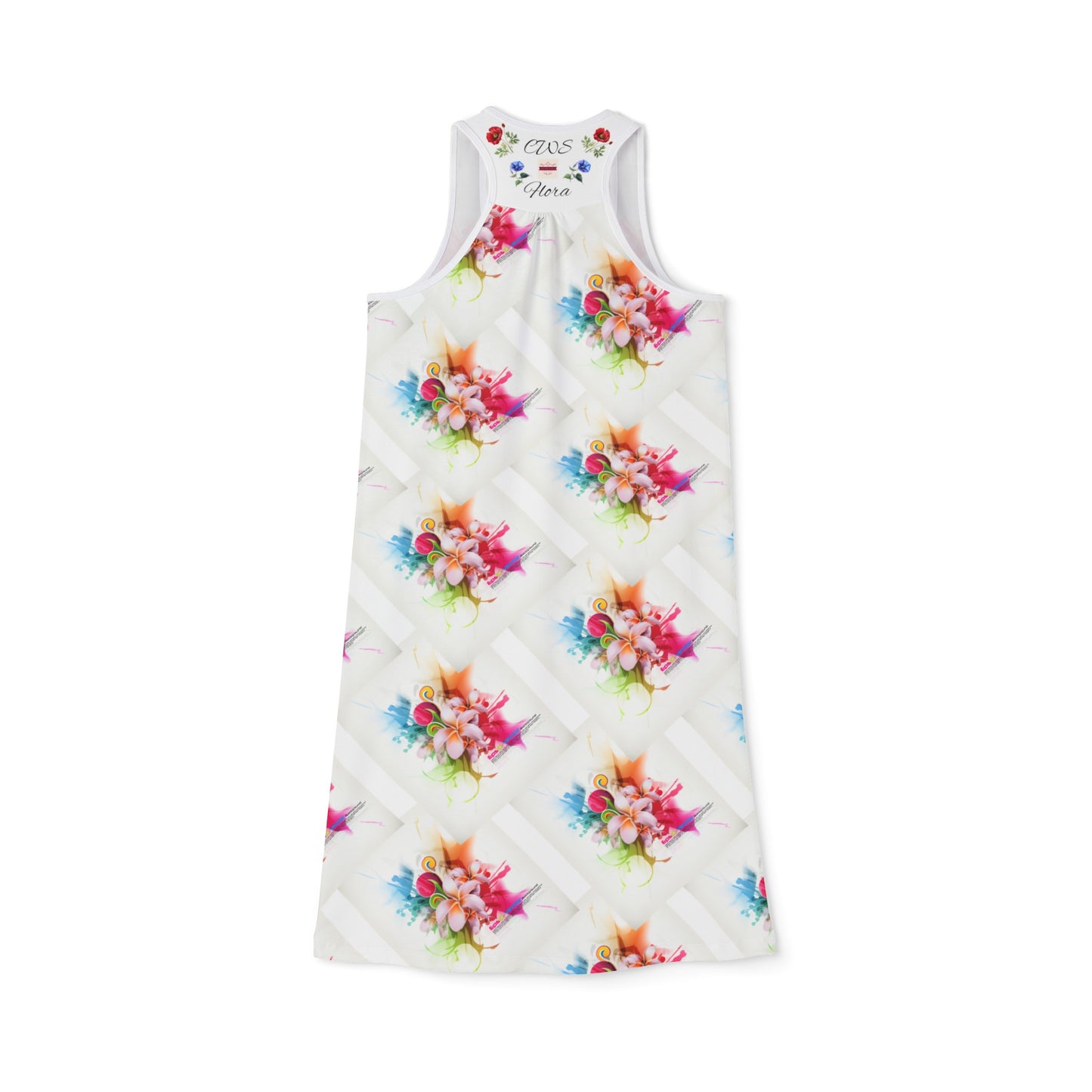 CWS Flora Women's Racerback Dress By Cozy Winter Store