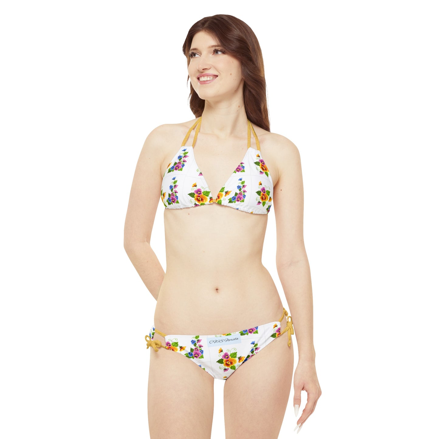 CWS Florida Strappy Bikini Set By Cozy Winter Store (ships within USA only)