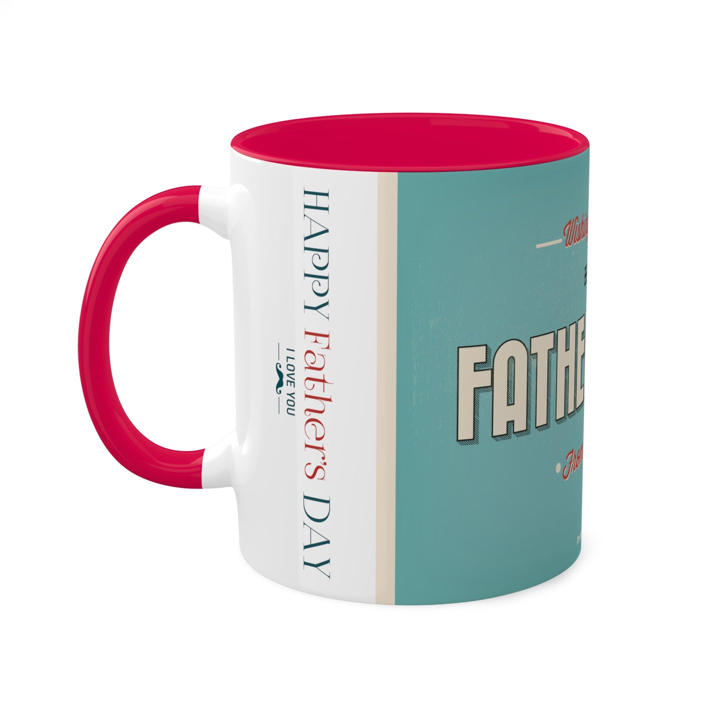 CWS Celebrations Fathers Day Colorful Mugs, 11oz