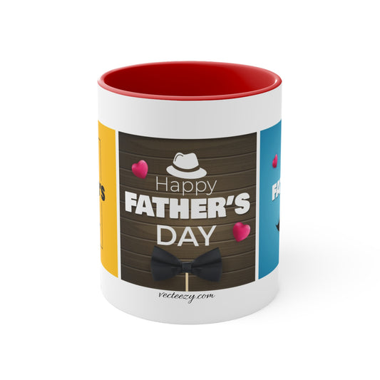 CWS Celebrations Fathers Day Accent Coffee Mug, 11oz