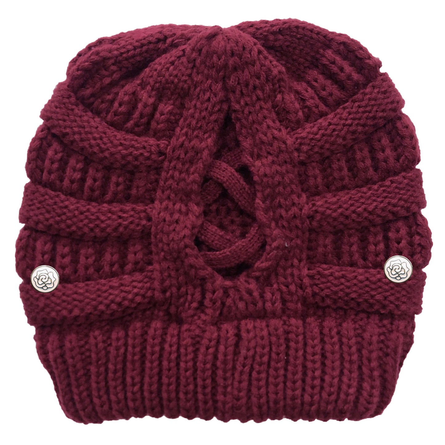 Women's winter wool hat