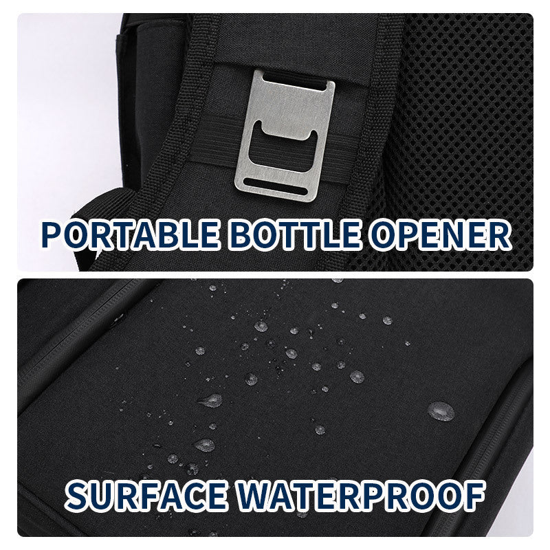 Double Layer Insulated Backpack Waterproof Picnic Backpack Large Capacity Refrigerated Ice Pack