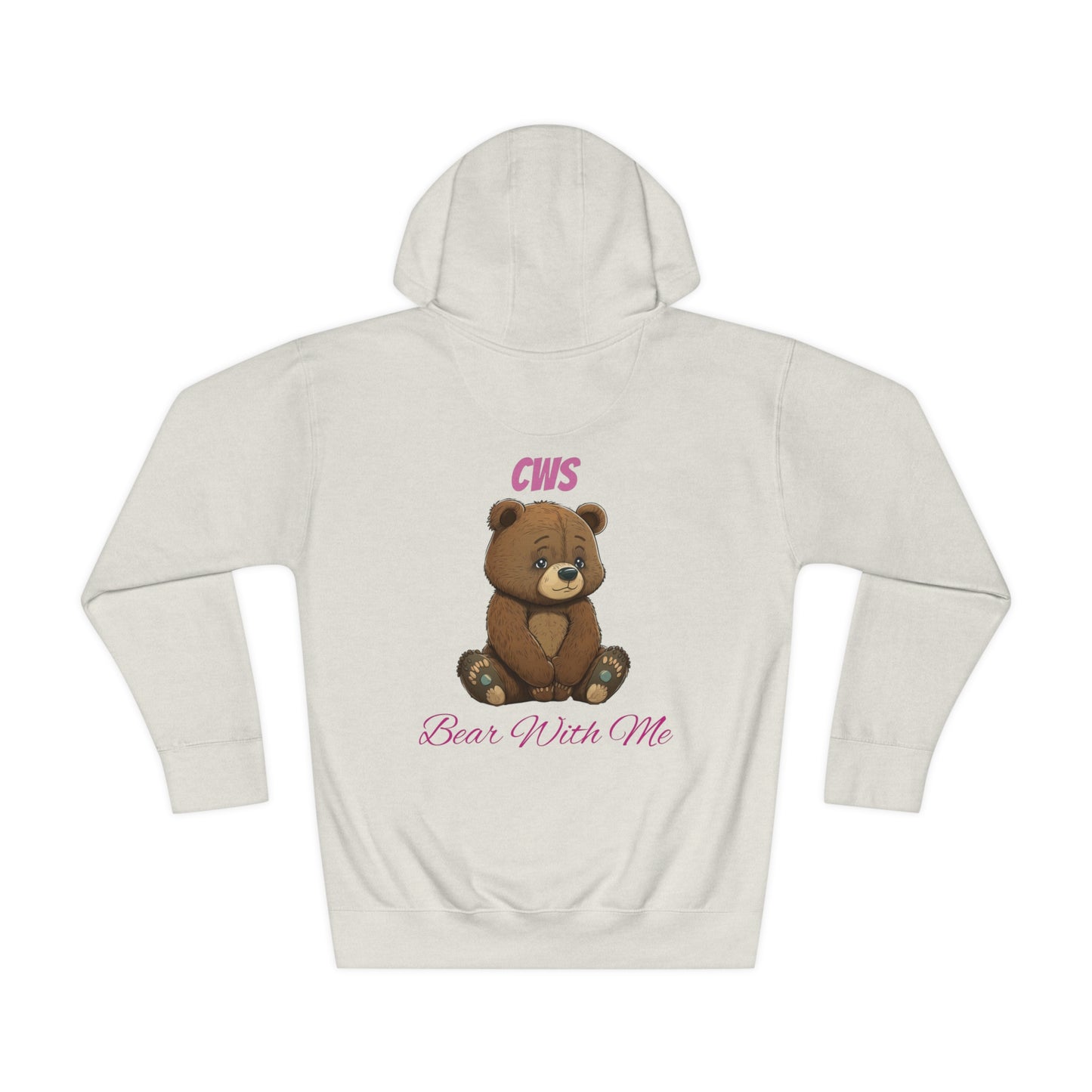 CWS Cozy Bear Unisex Fleece Hoodie By Cozy Winter Store