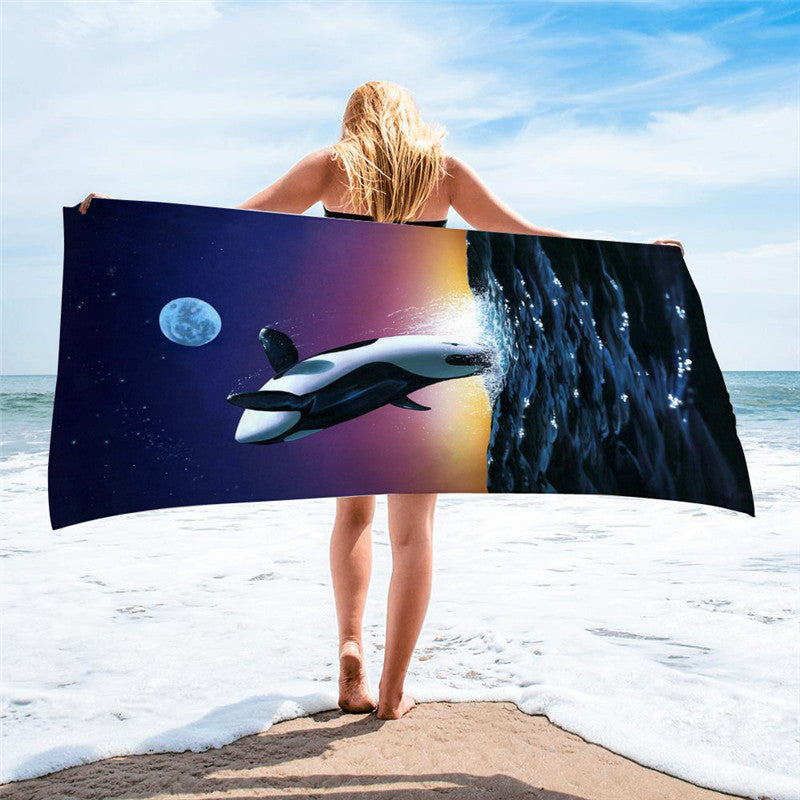 Square beach towel