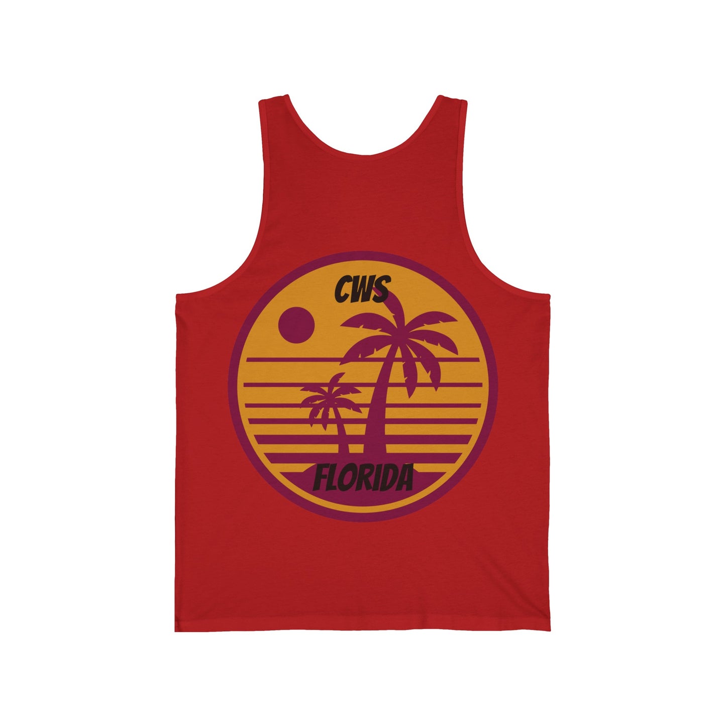 CWS Florida Unisex Jersey Tank von Cozy Winter Store